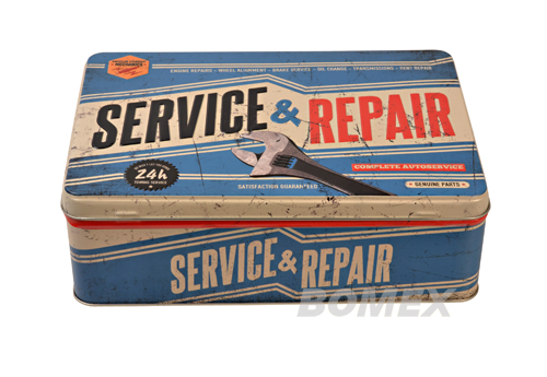 Vorratsdose, flach, Service & Repair  
